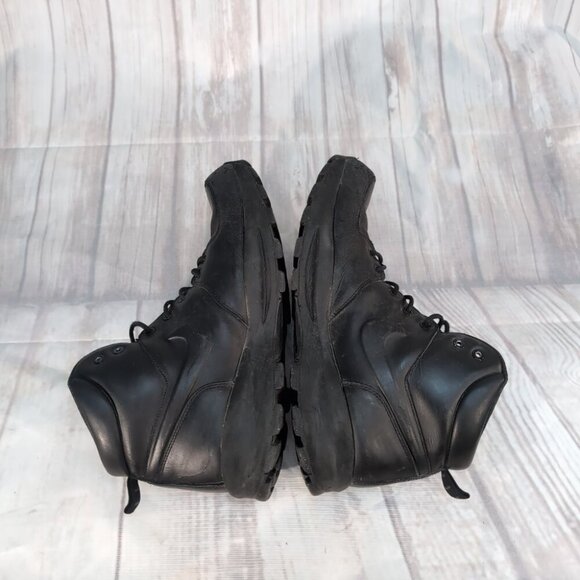 Nike ACG 454350-003 Combat Boots Black Leather/Nylon – Men’s Size 13 main image 5
